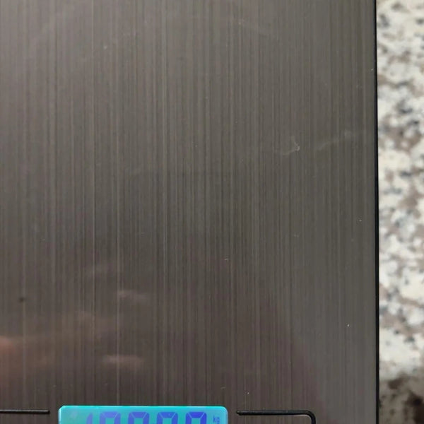 Báscula digital de cocina con tara y precisión de 1 g