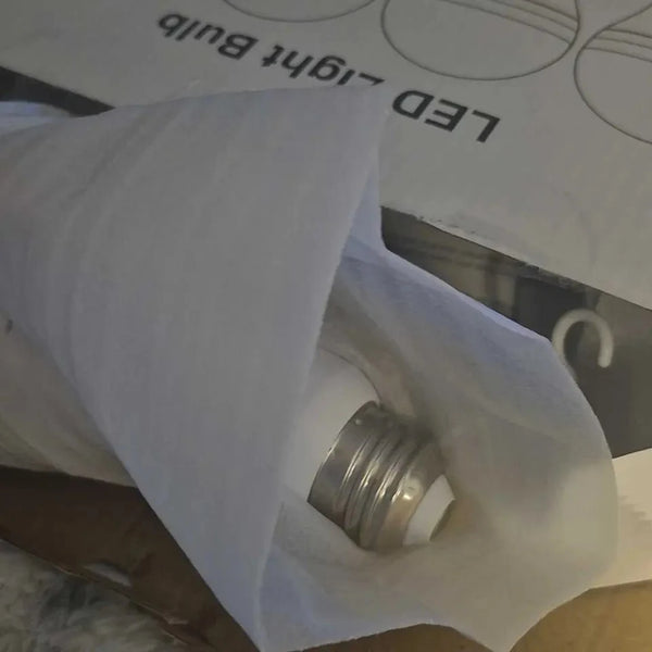 Foco LED recargable A21 E26 con gancho portátil