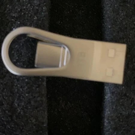 Memoria USB 3 en 1 metálica con adaptador Lightning