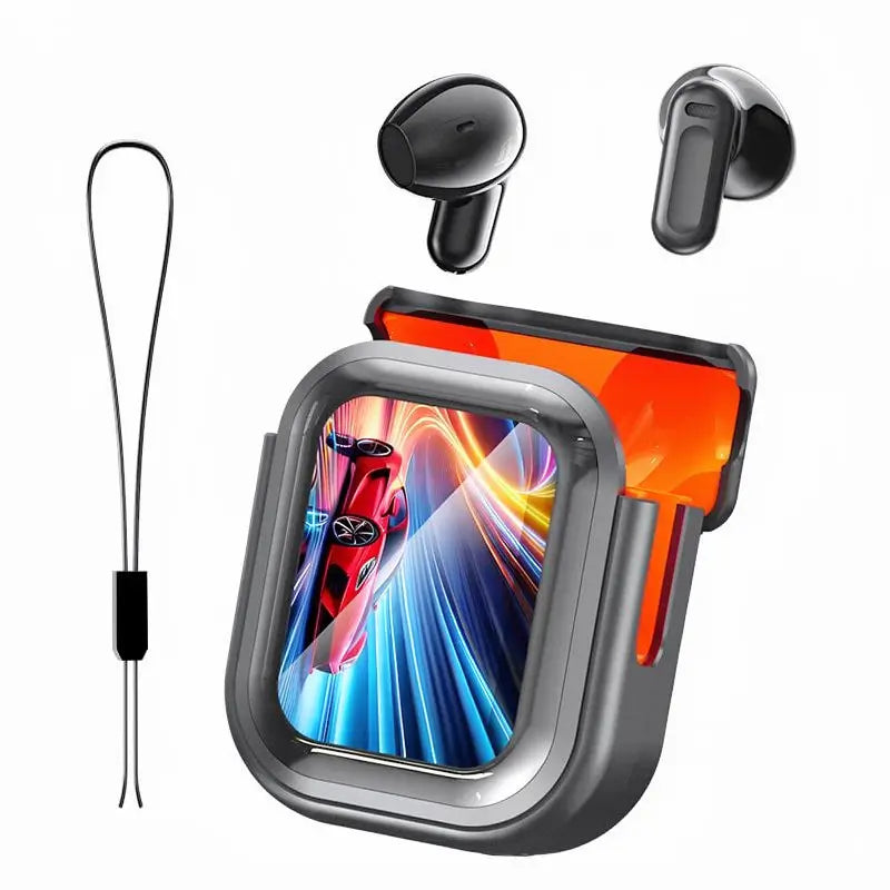 Audífonos Inalámbricos NE20 Bluetooth 6.0 con Pantalla LED y Alta Fidelidad | Impermeables | Ideales para Oficina, Deporte y Llamadas | Micrófono Integrado
