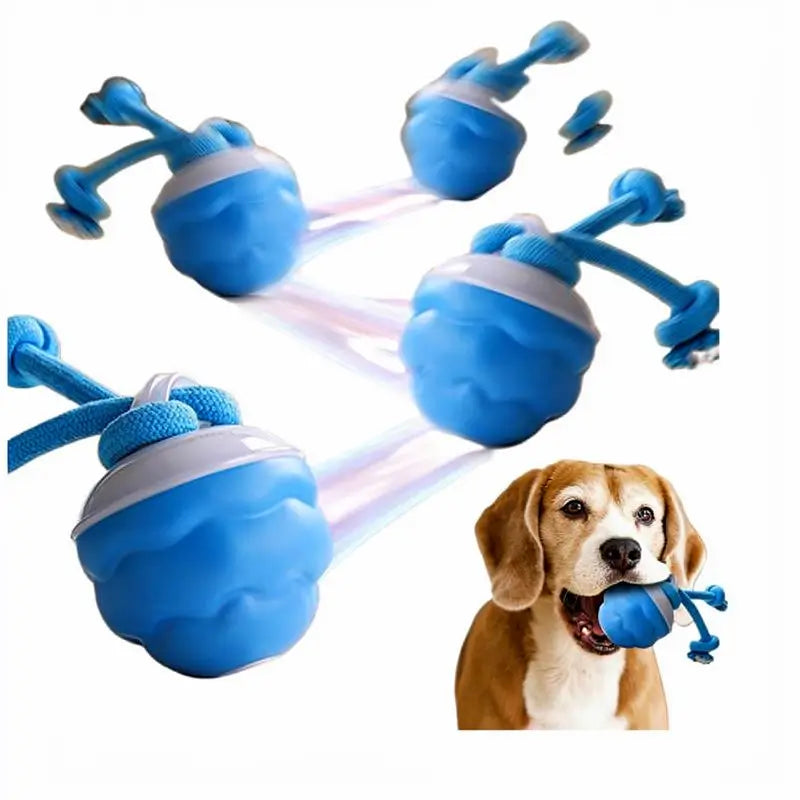 Juguete Interactivo para Perro con Sensor de Movimiento, Pelota Giratoria con Sonido para Entrenamiento de Mascotas, Ideal para Perros Pequeños y Gatos (7.5 x 7.5 x 11 cm)
