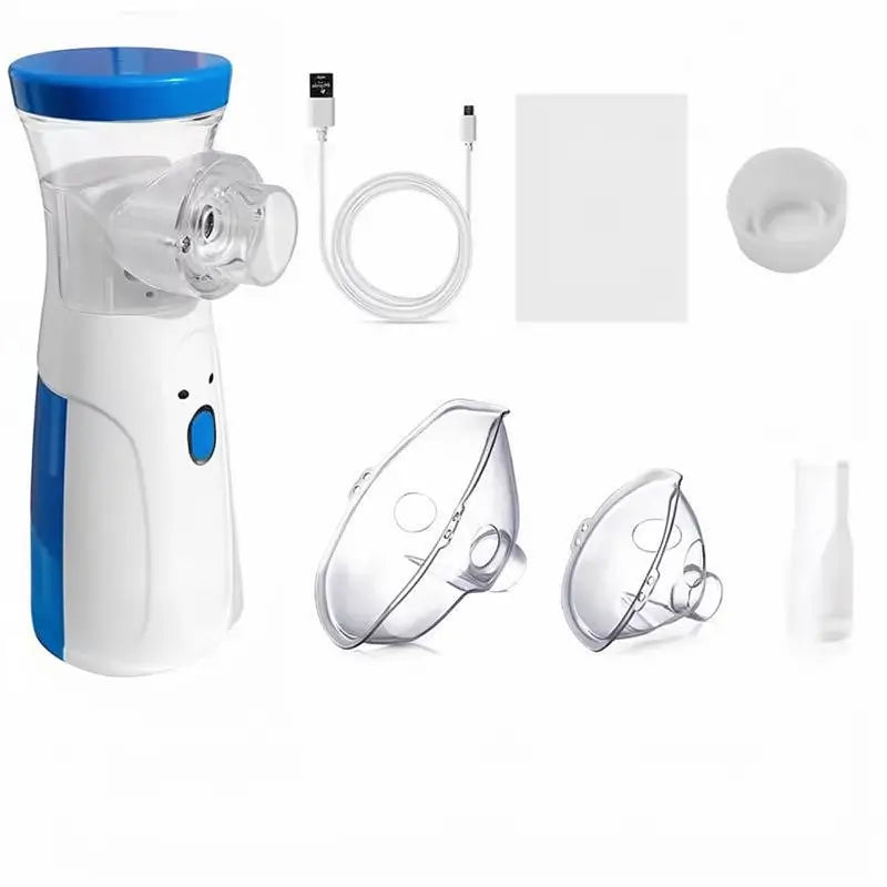Humidificador Inteligente Portátil con Autolimpieza y Modos Duales, Nebulizador Recargable para Cuidado Respiratorio, Diseño para Adultos y Niños, Ideal para Casa y Viajes