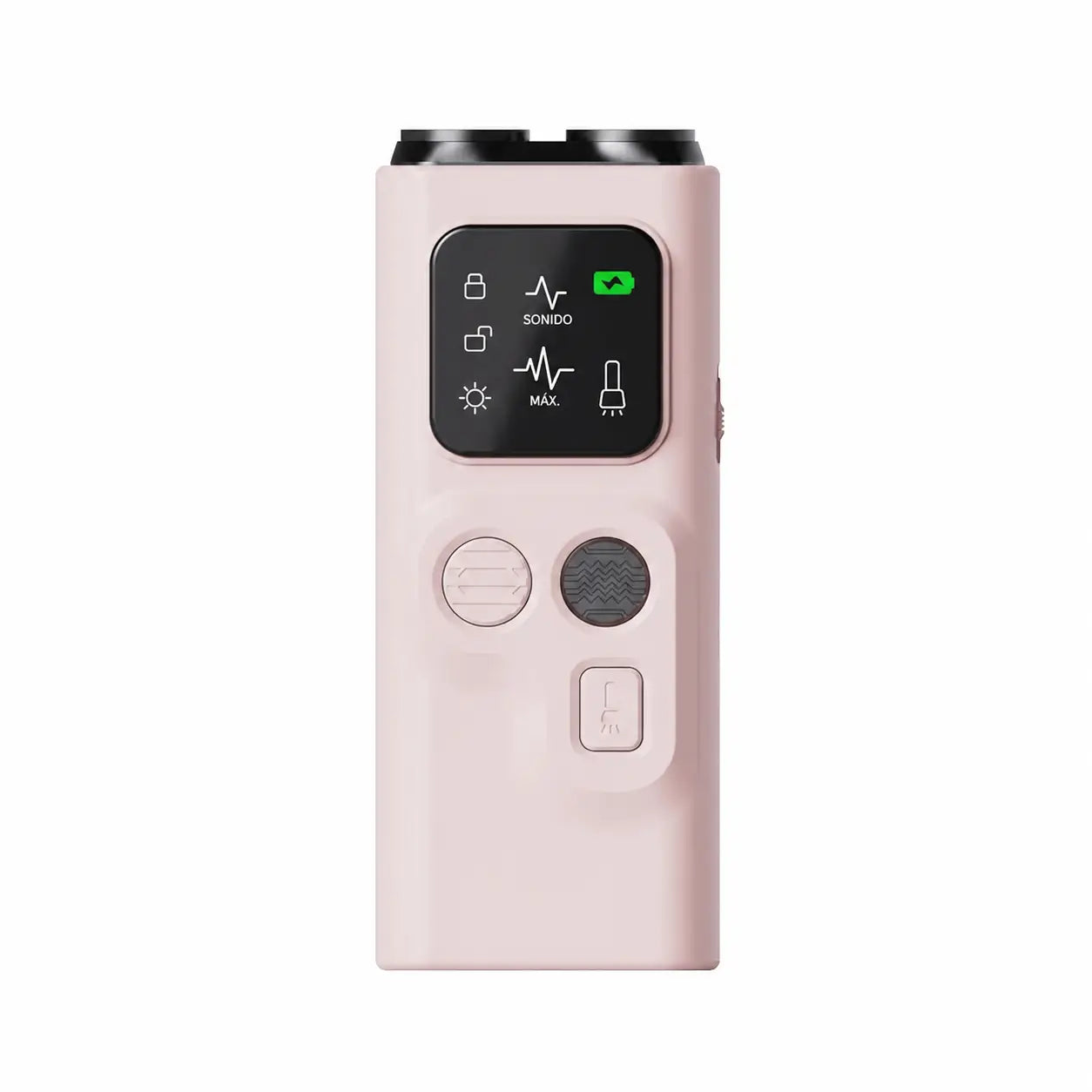 Dispositivo ultrasónico recargable USB-C para entrenar perros, con pantalla HD, linterna LED y control de ladridos sin collar en casa y paseos
