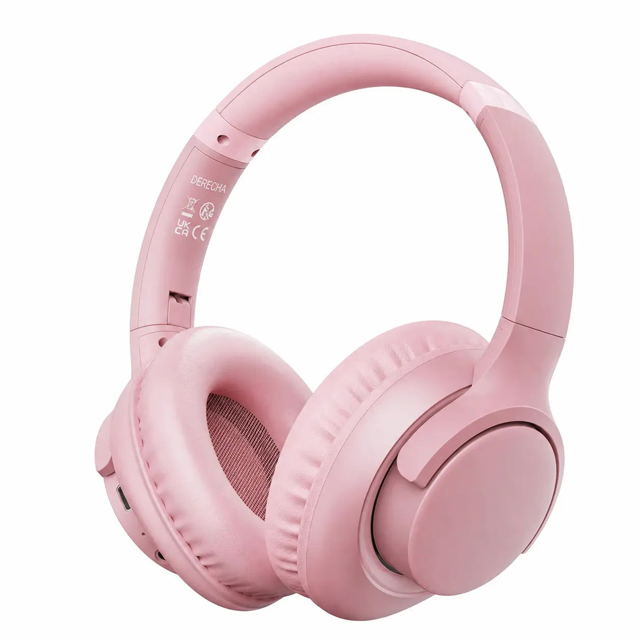 Audífonos over-ear inalámbricos 5.4 plegables con micrófono, 65 h de batería para música, llamadas, celular y computadora en casa, escuela o viajes