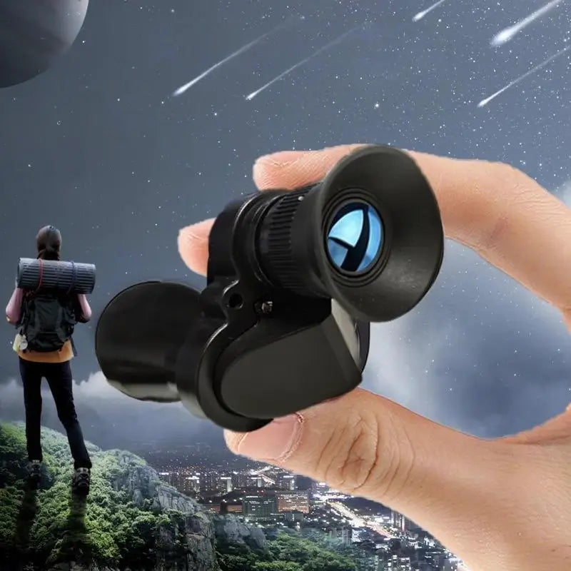 Telescopio monocular portátil de alta definición con zoom de gran alcance para caza, camping, senderismo y pesca