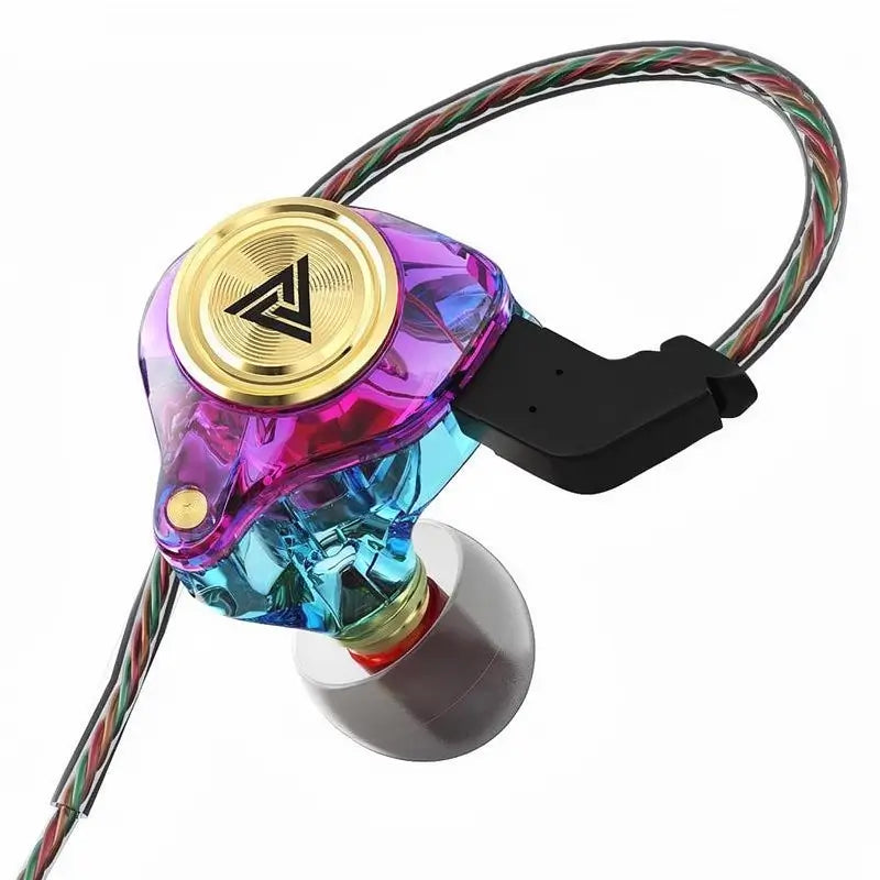 Audífonos In-Ear con Cable y Micrófono, Auriculares HiFi con Subwoofer y Cancelación de Ruido para Juegos y Deportes, Sonido Estéreo 3D y 8D, Monitor de Oído de Alta Fidelidad