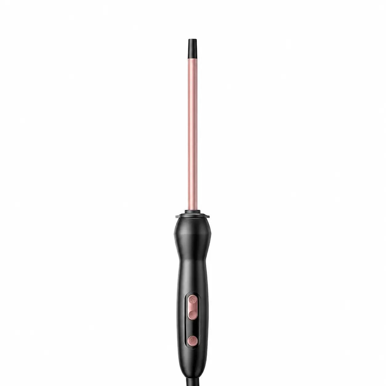 Tenaza rizadora 3/8” de cerámica turmalina con calor rápido y pantalla LCD para rizos definidos en cabello fino o grueso