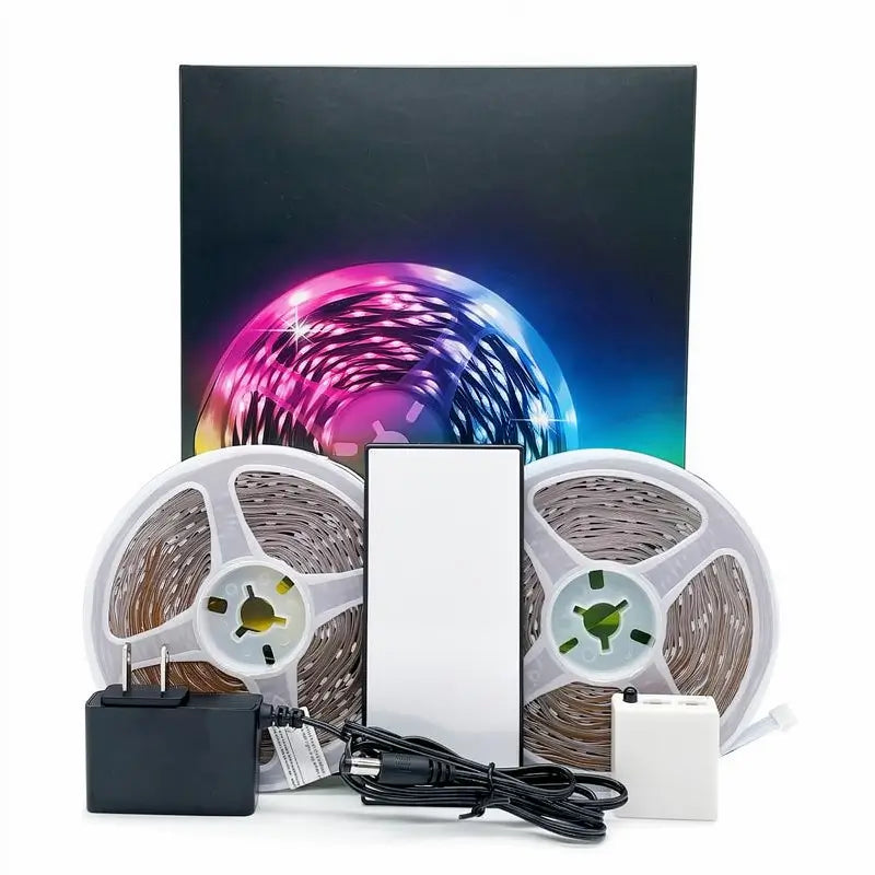 Tira de Luces LED Inteligentes WiFi 30m y 15m, Tira RGB Compatible con Alexa y Google Assistant, Sincronización de Música para Decoración de Recámara