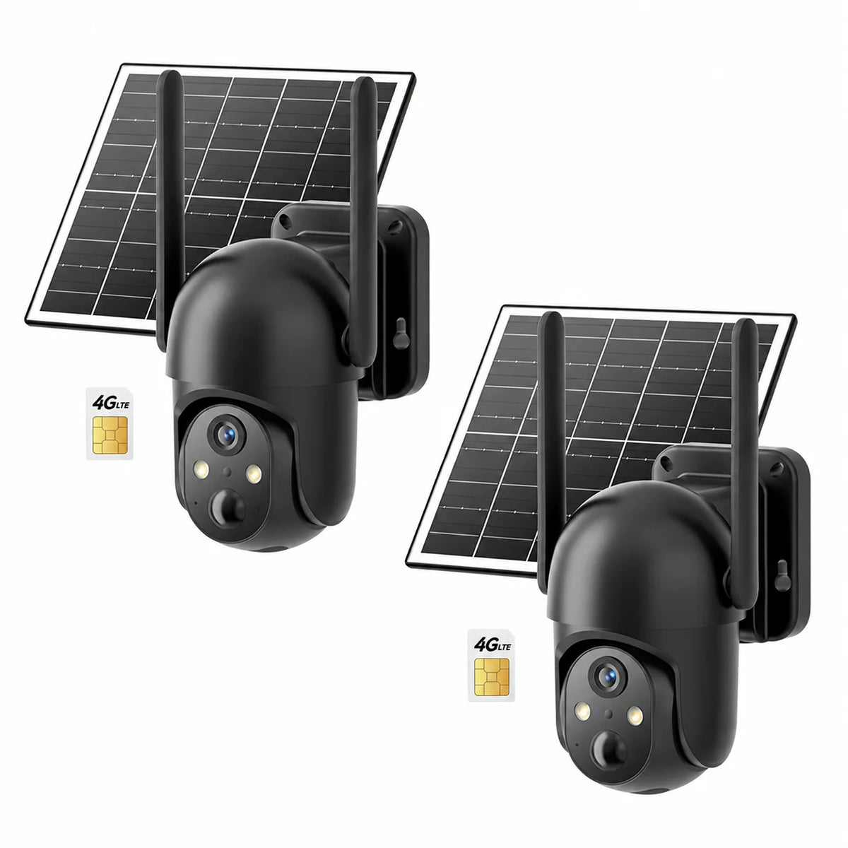 Cámara de seguridad solar 4G con visión nocturna