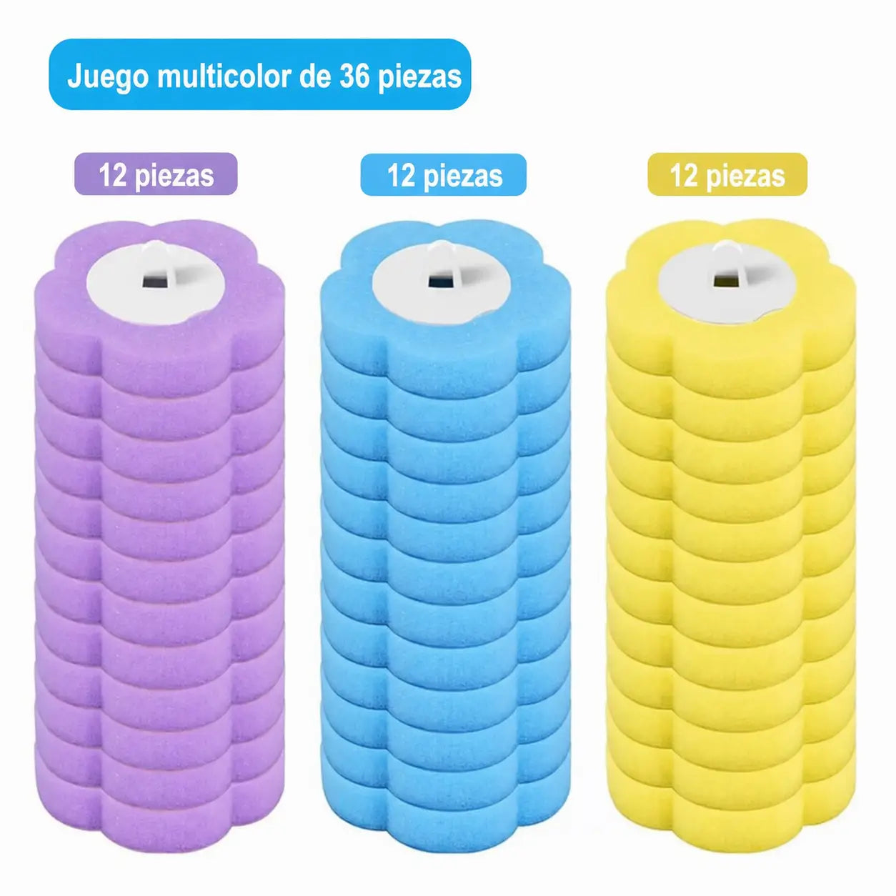 Cepillo desechable para baño con 24 repuestos aromáticos y soporte de pared para limpiar WC, lavabo, tina y mingitorio sin tocar cabezal