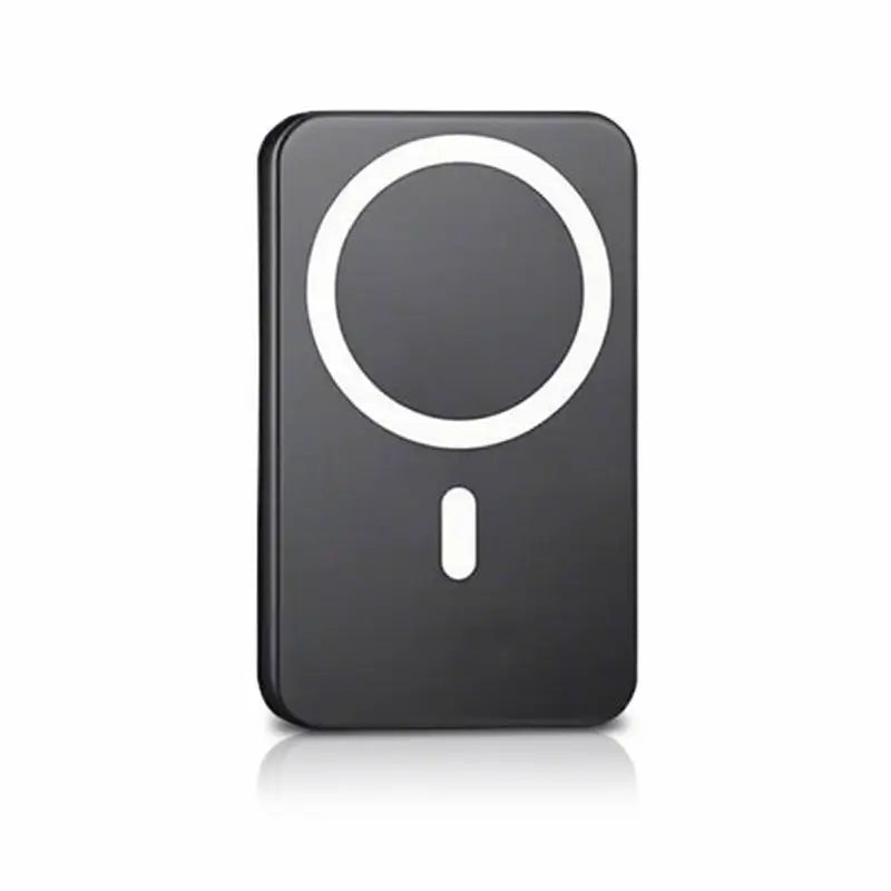 Batería portátil magnética 5000mAh con carga inalámbrica rápida para iPhone 12 al 17, compacta y ligera para oficina, viaje y uso diario