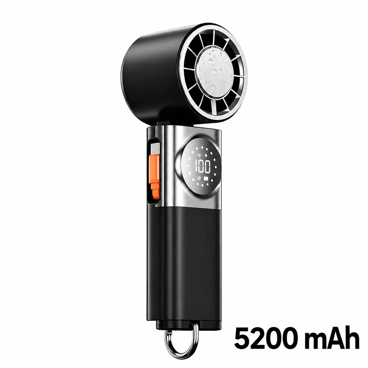 Mini ventilador portátil 7 en 1 con 100 velocidades