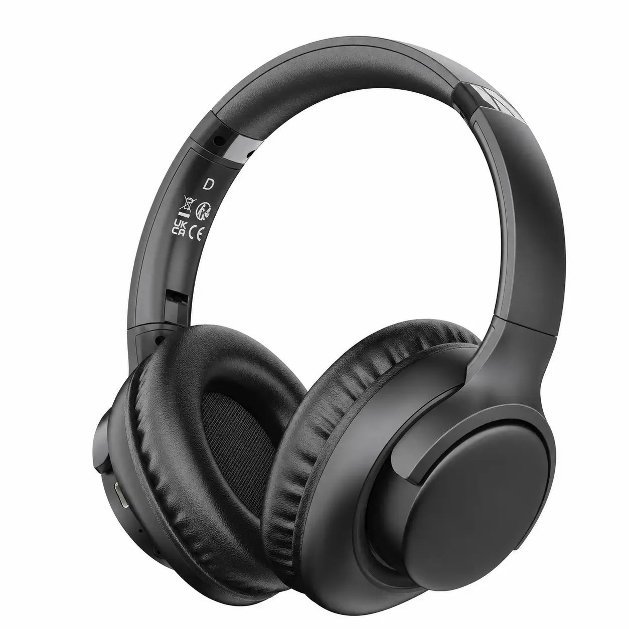 Audífonos over-ear inalámbricos 5.4 plegables con micrófono, 65 h de batería para música, llamadas, celular y computadora en casa, escuela o viajes