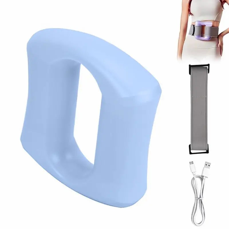 Pistola de Masaje Muscular de Percusión Profunda con Calor, Intensidad Ajustable, Silenciosa y Recargable USB-C