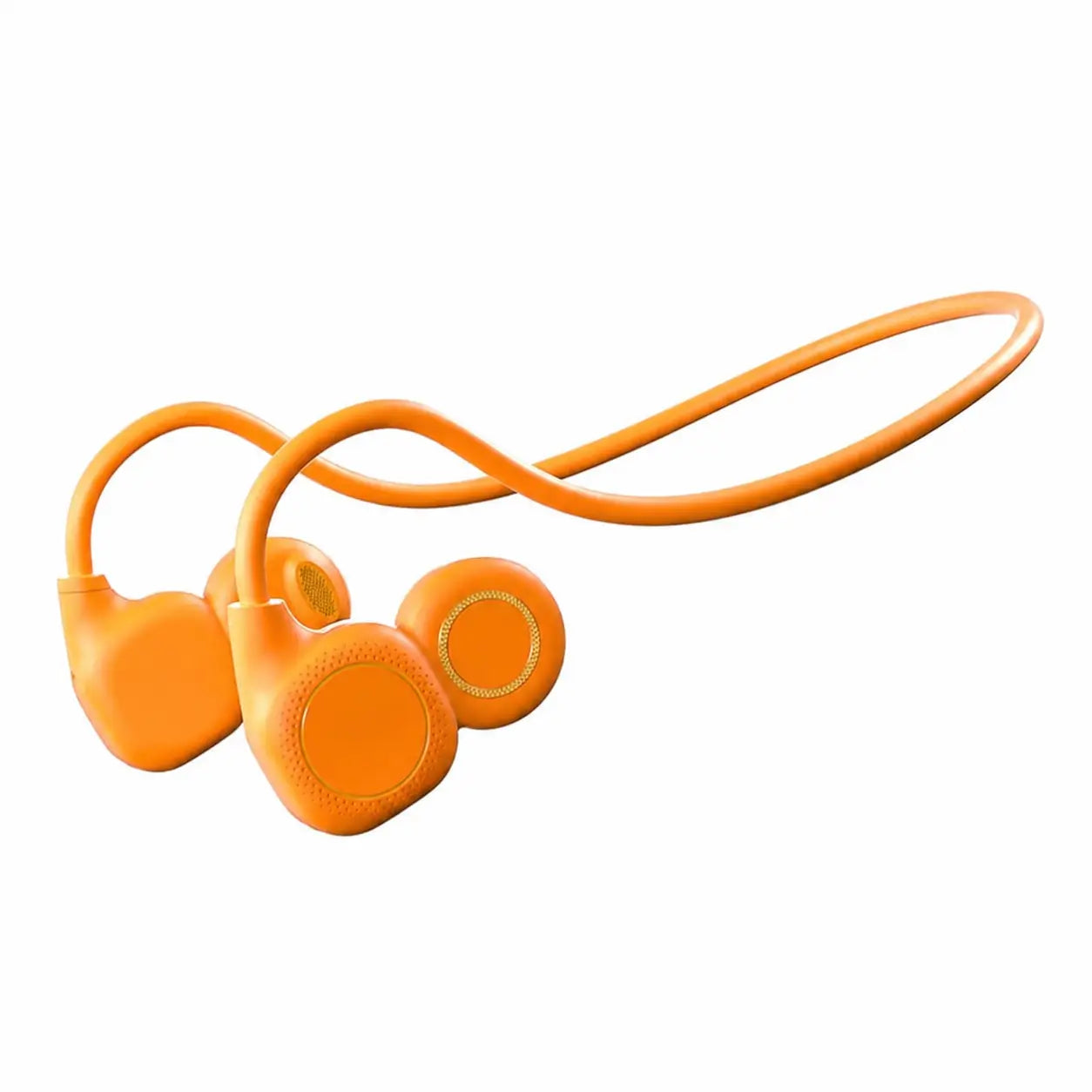 Audífonos deportivos open-ear Bluetooth 5.4 resistentes al sudor, con batería de 8 horas y ajuste seguro para correr diario