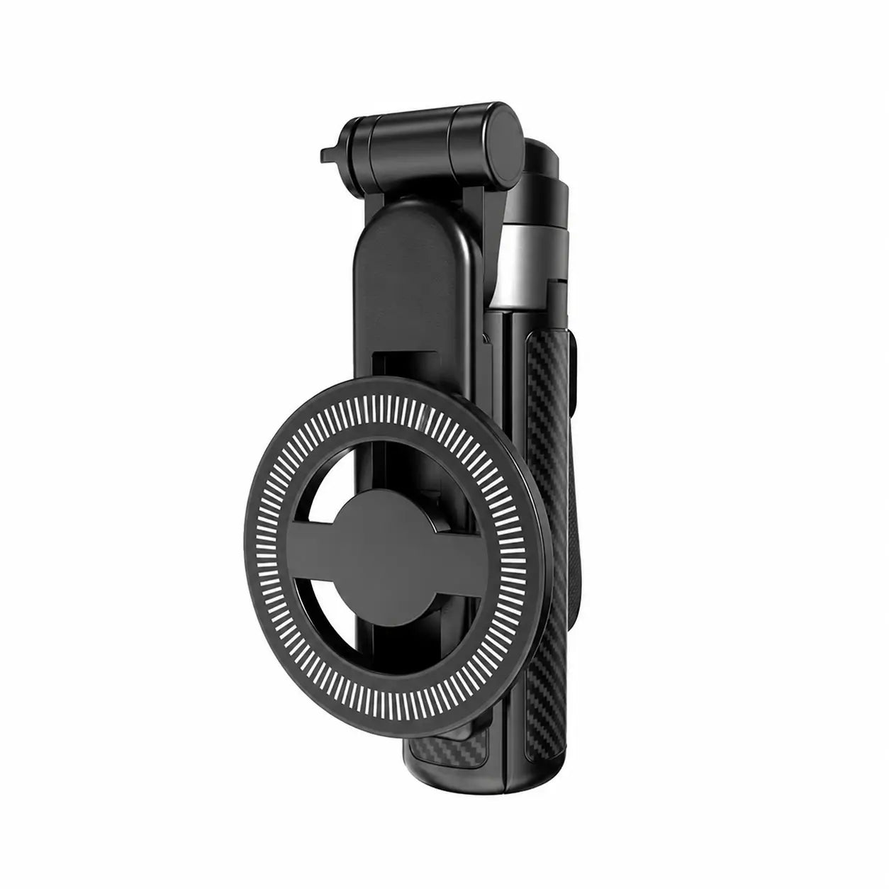 Bastón selfie magnético 4 en 1 con control Bluetooth, trípode estable y rotación 360° para fotos con celular en viajes grupales