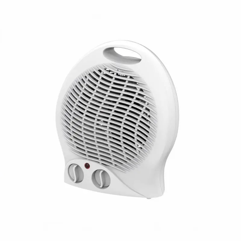 Calefactor Eléctrico Portátil Straame con Termostato, 2 Niveles de Calor, Asa y Modo Ventilador para Cuarto u Oficina de Uso Diario