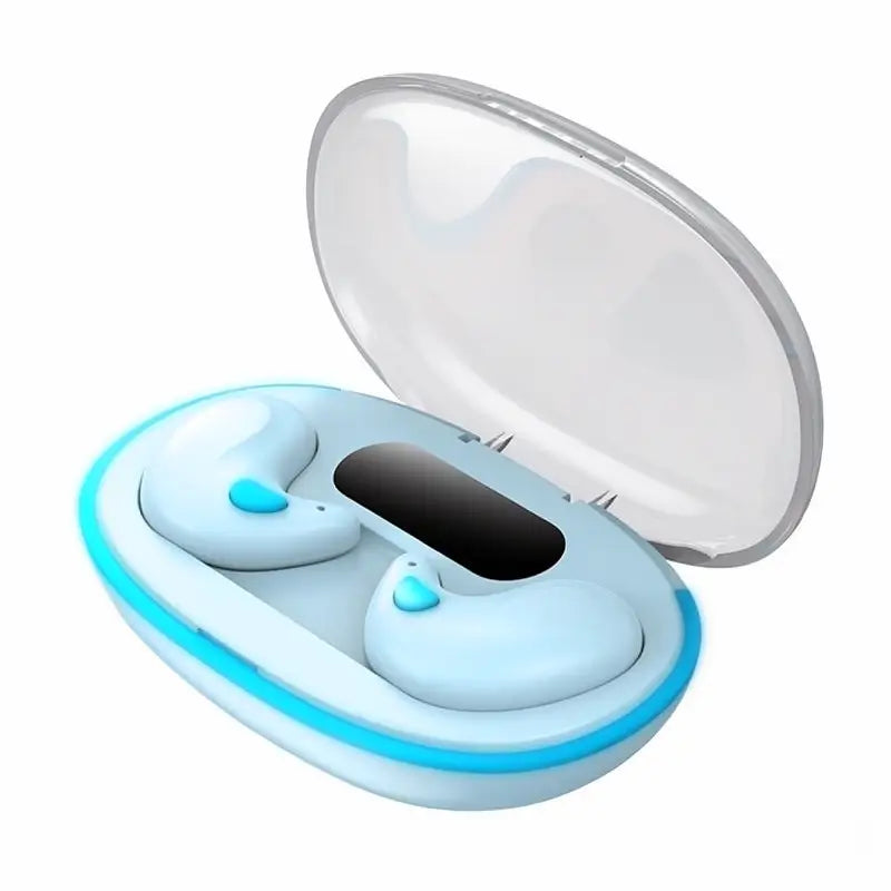 Audífonos Inalámbricos Invisibles para Dormir con Bluetooth y Cancelación de Ruido, Ideales para Correr, Gym, Gaming, Regalo y Uso Diario