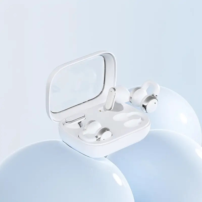 Set de Audífonos Inalámbricos TWS para Pareja, Auriculares de Doble Par con Estilo Moderno, Sonido HD, Cancelación de Ruido ENC, Ideales para Gaming y Música