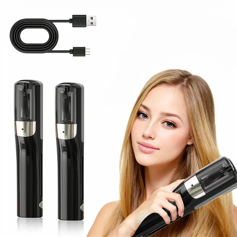 Recortadora de Cabello Automática, Rasuradora Eléctrica Recargable en Forma de C, Kit Profesional para el Cuidado del Cabello, Regalo para el Día del Padre, Uso en Casa