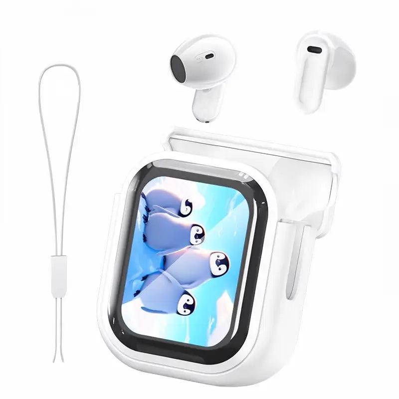 Audífonos Inalámbricos NE20 Bluetooth 6.0 con Pantalla LED y Alta Fidelidad | Impermeables | Ideales para Oficina, Deporte y Llamadas | Micrófono Integrado