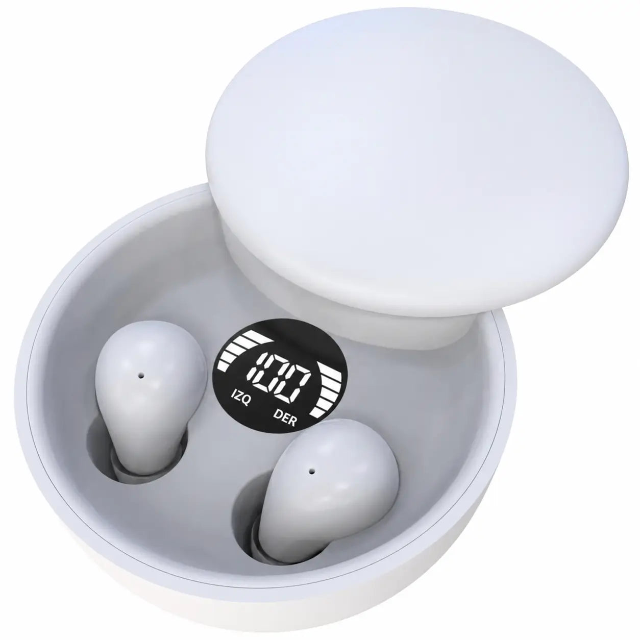 Audífonos Bluetooth 5.4 mini invisibles con cancelación de ruido para dormir, trabajar, jugar y escuchar música sin presión en el oído todo el día