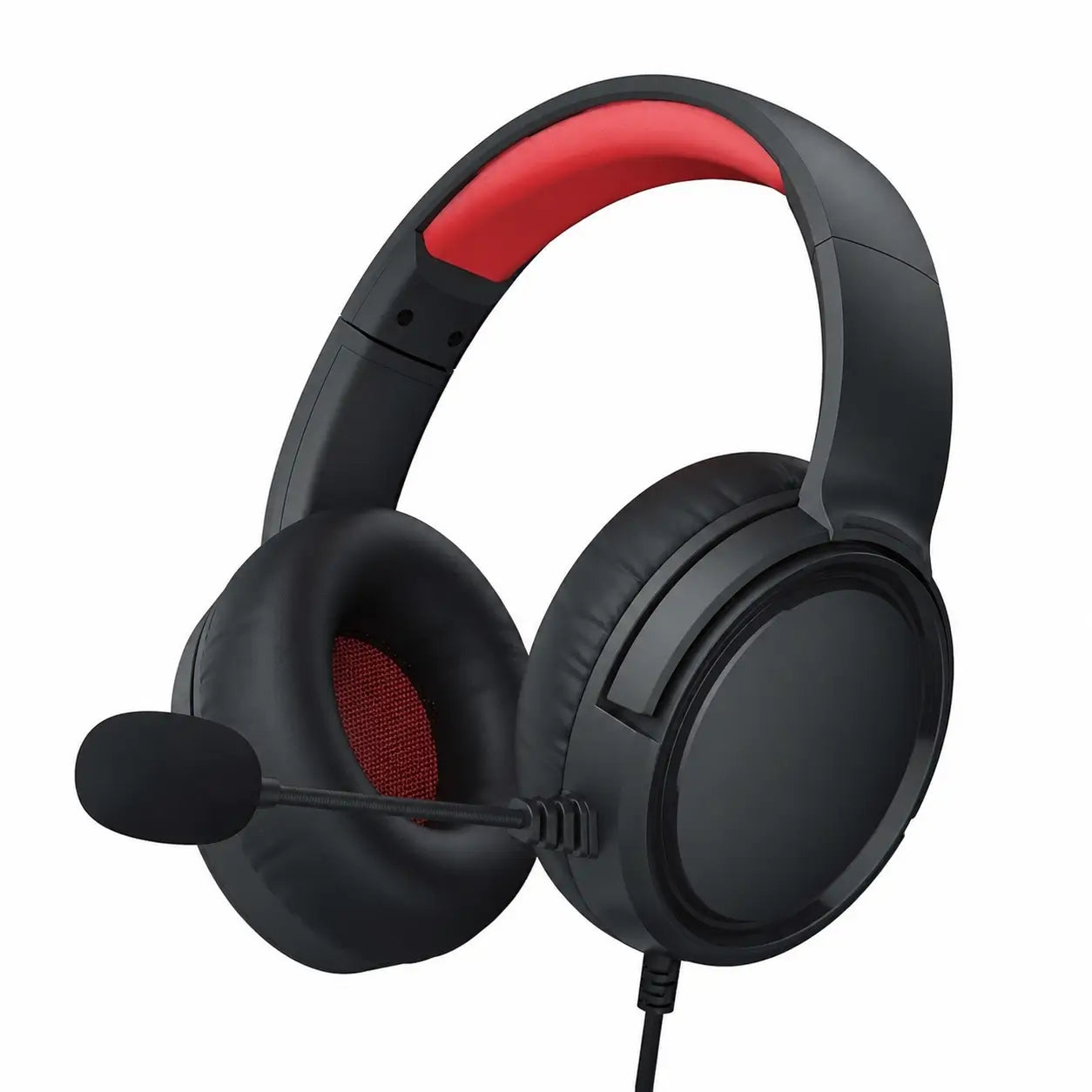 Audífonos gamer con micrófono cancelación de ruido y sonido estéreo 50 mm para Xbox PlayStation PC Switch conexión 3.5 mm alámbrica