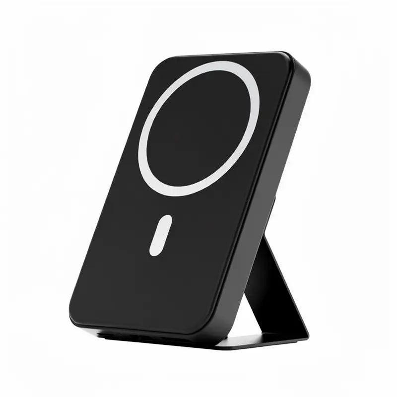 Batería Portátil Magnética 10000mAh Cargador Inalámbrico con Cable USB-C y Pantalla LED Power Bank Plegable Compatible con Serie 17/16/15/14/13/12 Pro y Pro Max Silicón Compacto