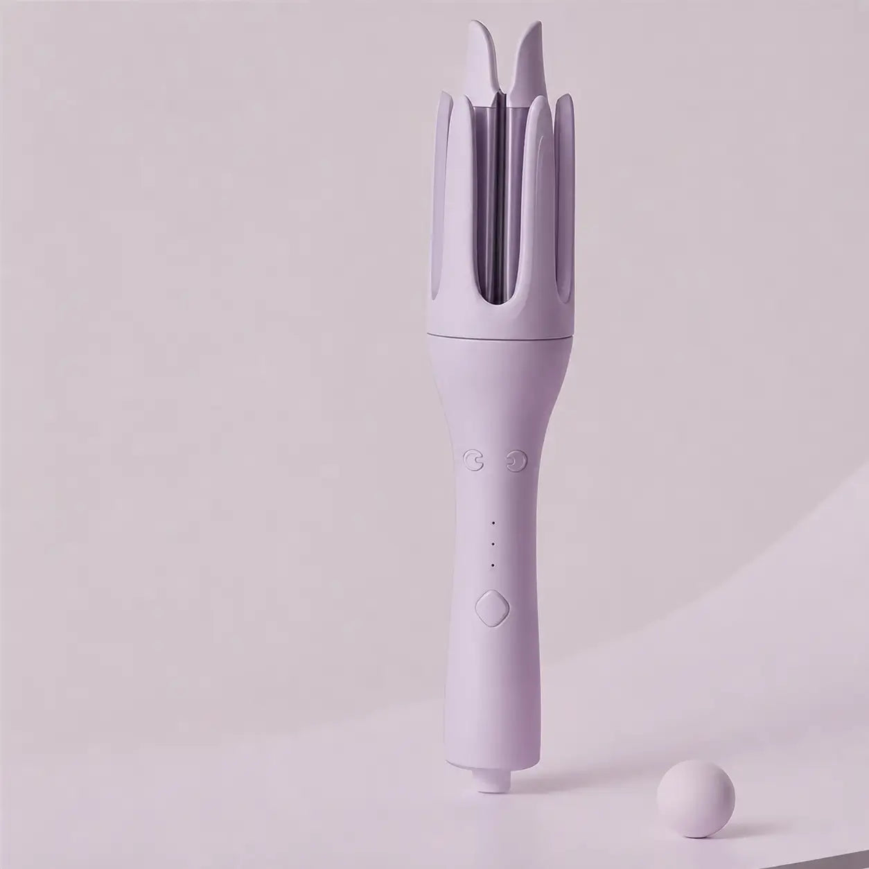Rizador automático de cabello 32 mm con cerámica de turmalina, 3 temperaturas y giro 360° para ondas fáciles en casa diarias