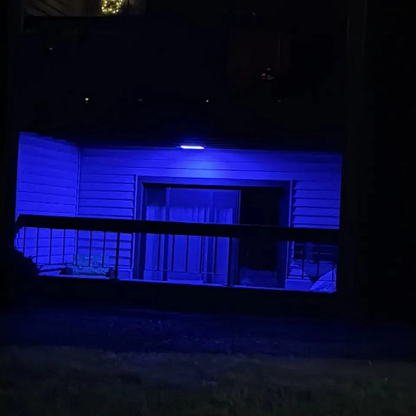 Lámpara de techo LED con sensor y control remoto