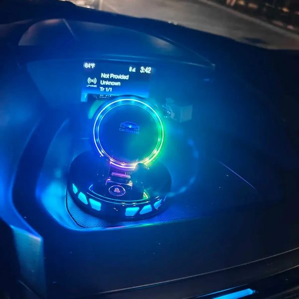 Soporte para auto 360° con carga inalámbrica