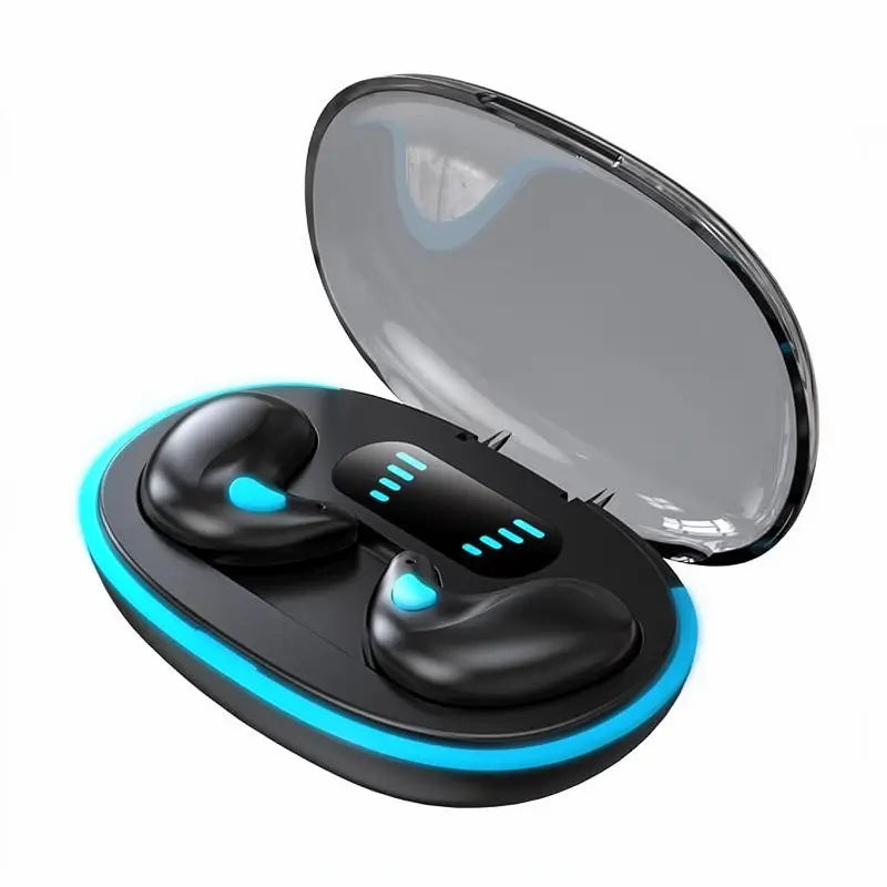 Audífonos Inalámbricos Invisibles para Dormir con Bluetooth y Cancelación de Ruido, Ideales para Correr, Gym, Gaming, Regalo y Uso Diario