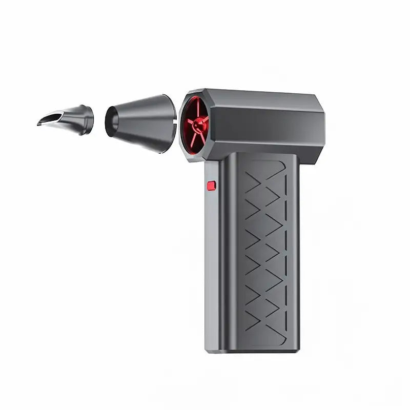 Ventilador Turbo Portátil de Alta Velocidad 150,000 RPM, Soplador y Aspiradora 2 en 1, Mini Plumero de Aire Inalámbrico para Auto y Camping, Carga USB