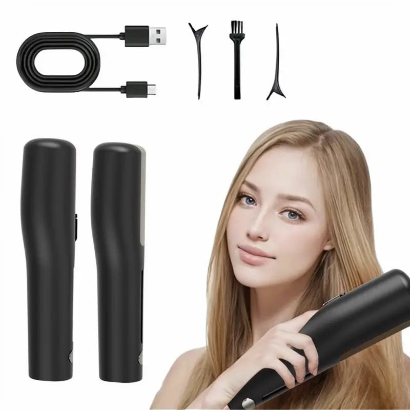 Recortadora de Cabello Automática, Rasuradora Eléctrica Recargable en Forma de C, Kit Profesional para el Cuidado del Cabello, Regalo para el Día del Padre, Uso en Casa