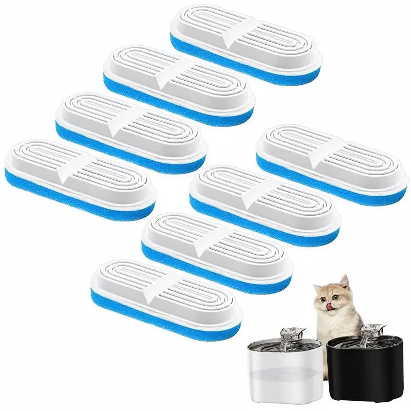 Fuente Bebedero para Mascotas 2.2L con Luz LED y Filtros de 4 Capas - Dispensador de Agua Ultra Silencioso para Perros y Gatos - Material ABS Libre de BPA