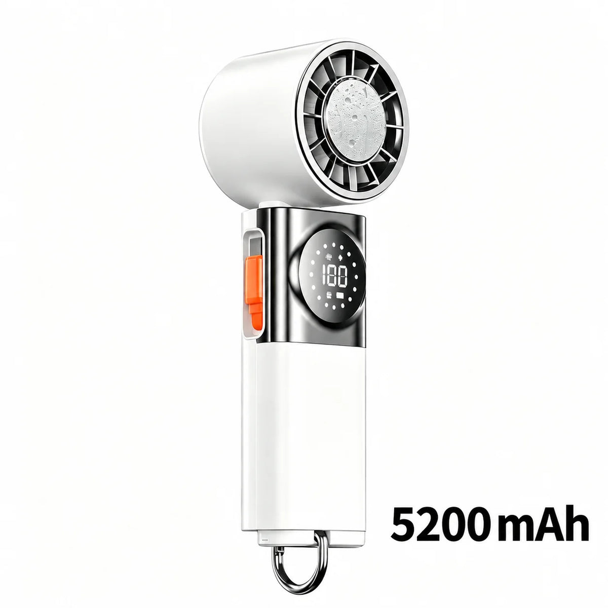 Mini ventilador portátil 7 en 1 con 100 velocidades
