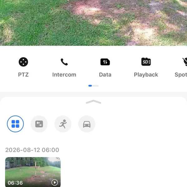 Cámara de seguridad solar 4G con visión nocturna