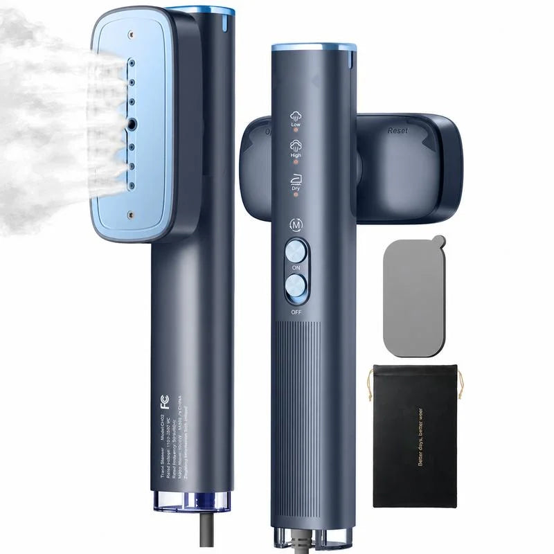 Vaporizador de ropa 2 en 1 con tanque de 120 ml