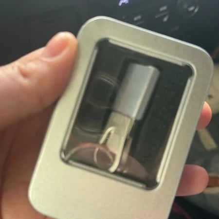 Memoria USB 3 en 1 metálica con adaptador Lightning