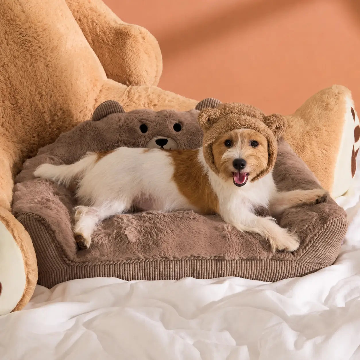 Colchoneta autocalentable lavable para mascotas con superficie silenciosa para perros, gatos y cachorros que descansan mejor