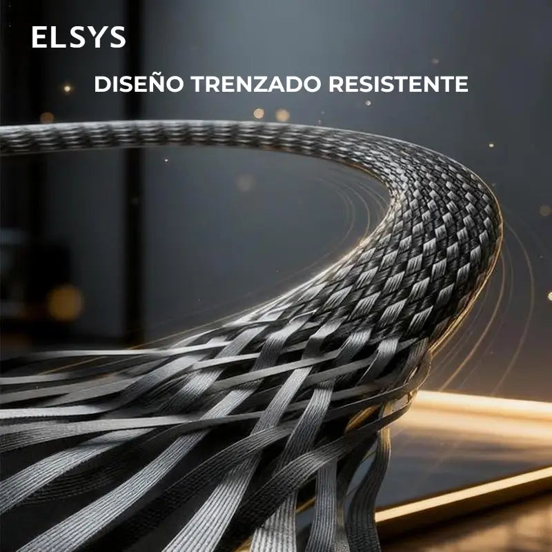 Cable cargador USB-C 2 en 1 de 240W con soporte plegable invisible para celular, ideal para juegos, oficina, auto y viajes diarios