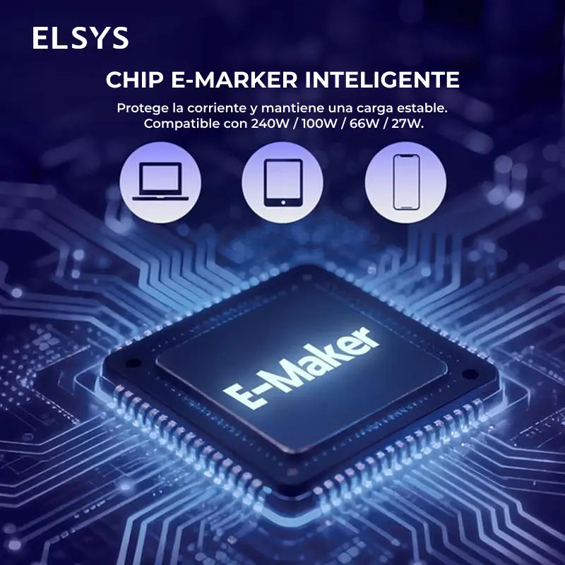 Cable cargador USB-C 2 en 1 de 240W con soporte plegable invisible para celular, ideal para juegos, oficina, auto y viajes diarios