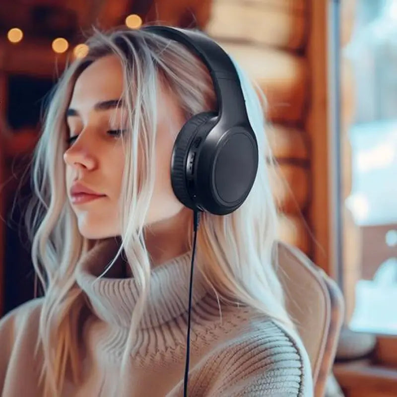 Audífonos Inalámbricos de Diadema Plegables con Bluetooth, Diadema para Gaming, Celulares y Computadoras