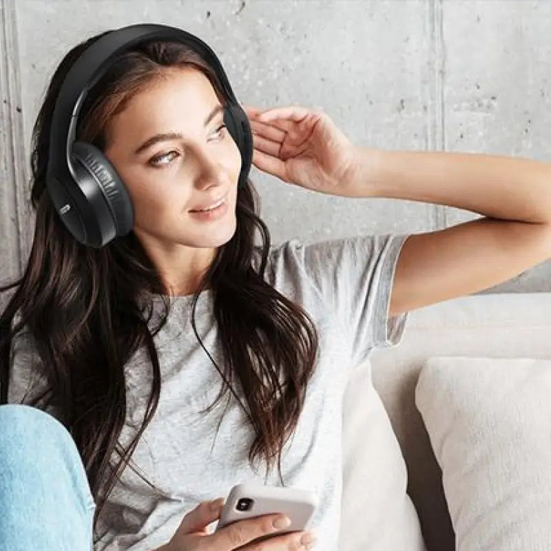 Audífonos Inalámbricos de Diadema Plegables con Bluetooth, Diadema para Gaming, Celulares y Computadoras