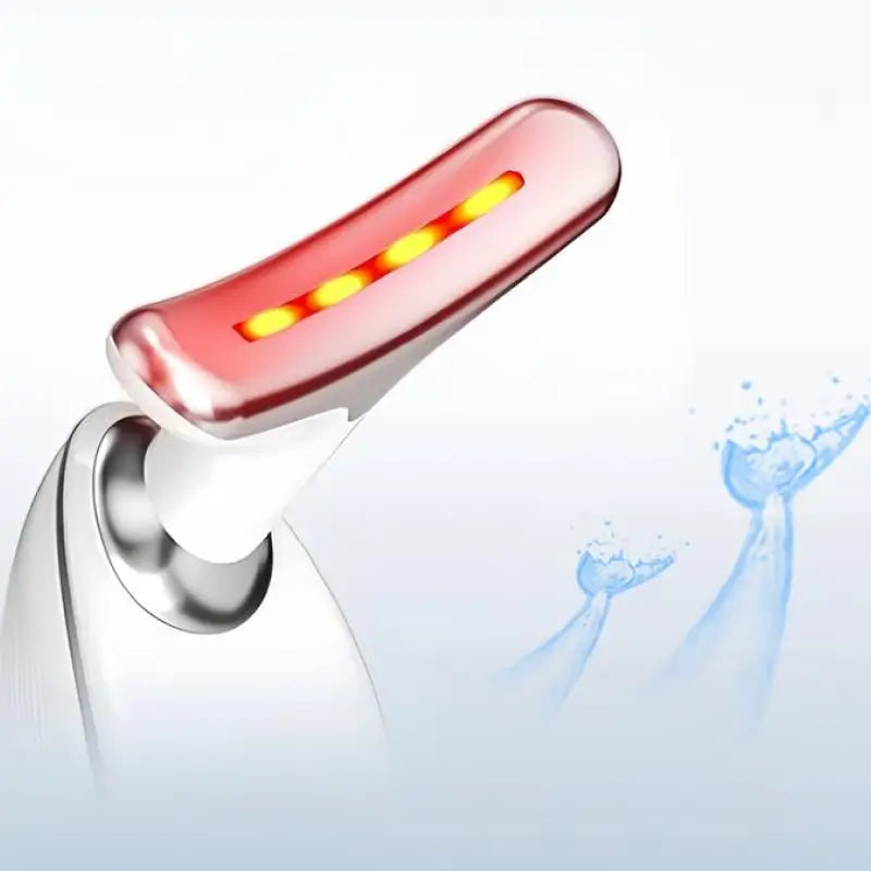 Masajeador Facial y de Cuello con 7 Luces LED, Herramienta de Cuidado de la Piel de 7 Colores, Dispositivo de Belleza para Rostro y Cuerpo, Regalo para Mujer