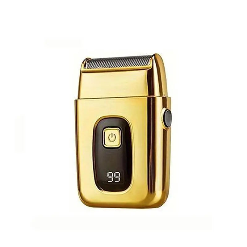 Máquina de barbería recargable USB para corte, delineado o afeitado, con diseño inalámbrico y accesorios según modelo seleccionado para casa