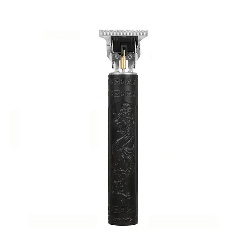 Máquina de barbería recargable USB para corte, delineado o afeitado, con diseño inalámbrico y accesorios según modelo seleccionado para casa