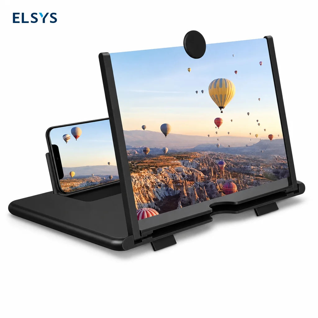 Amplificador de pantalla para celular de 25.4 cm con lente 4x, ideal para series, clases en línea y lectura cómoda diaria