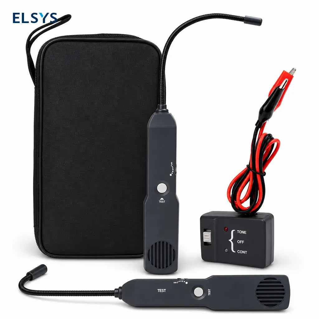 Probador de circuitos automotrices DC <42V con detector de cortos y cables abiertos para diagnóstico rápido y reparación eléctrica de autos