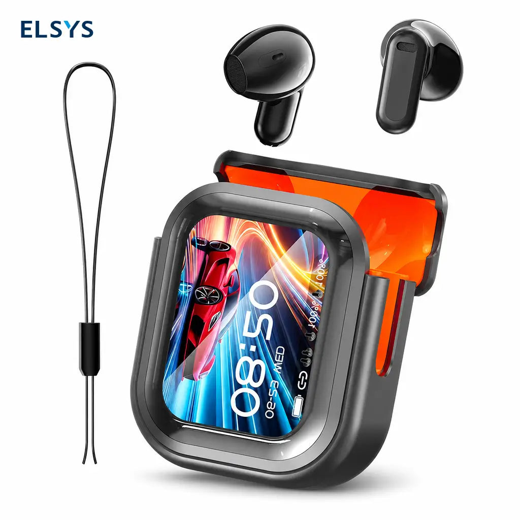 Audífonos inalámbricos Bluetooth 6.0 con pantalla LED, audio Hi-Fi, carga USB-C y resistencia IPX5 para llamadas, estudio y ejercicio diario